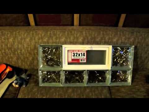 Installing a basement glass block window (DIY) Installing a basement glass block window (DIY)