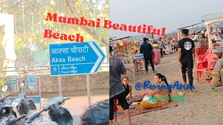 AKSA Beach |  अक्सा बीच 😱 |   best beach in mumbai | malad | @RovingAsim | #mumbai #aksa #aksabeach