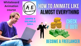 Whiteboard Animation Course | Earn ₨.🤑🤑🤑| Intelligently | Tamil #AE #Animation