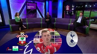 Southampton vs Tottenham 1-1 Post match analysis and Ward-Prowse goal reaction