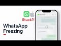 WhatsApp Lagging or Freezing on iPhone? | Fixed Slow Whatsapp & Boost Performance
