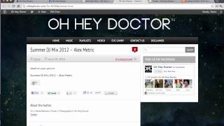 Fullwidth Audio Player Tutorial - SoundCloud Tracks - Wordpress