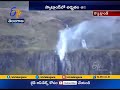 storm callum strong winds force waterfall to flow backwards in scotland