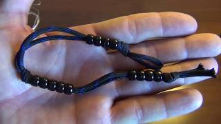 How to make simple pace counting (ranger) beads