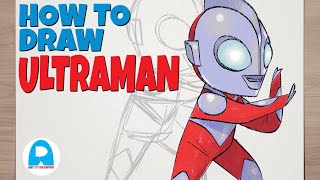 HOW TO DRAW ULTRAMAN RISING | STEP BY STEP TUTORIAL | ART OF DRAWING