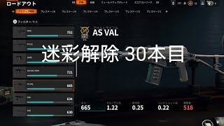 COD BO6 迷彩解除30 AS VAL