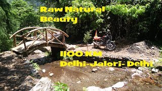 Delhi - Jalori - Delhi 1108 KM ride in 11:08 min - Bajaj V15 - Highlights