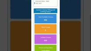 choice locking started l #neetcounselling