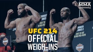 UFC 214 Official Weigh-In Highlights - MMA Fighting