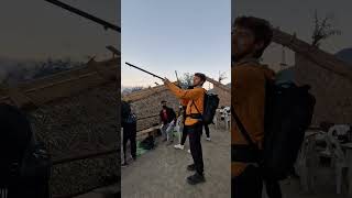 TOURIST REACTION AFTER TRADITIONAL GUNSHOT AT HORNBILL FESTIVAL 2024