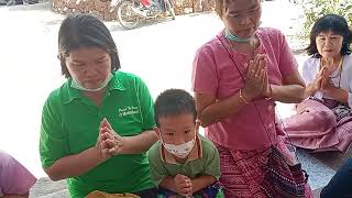 ศรัทธาสาธุชนถวายสลากภัต ตานก๋วยสลาก วัดสาแพะ ต.บ้านสา แจ้ห่ม ลำปาง