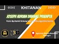 Khitanan JOSEPH ADRIAN DANANG PRADIPTA //  BG MULTIMEDIA // 3D AUDIO // Ngasinan,Mento,Wonoharjo,WNG