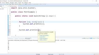 Variable Scope in For Loops in Java