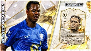 COMPLETE FORWARD!!!! BASE ICON 87 RATED PATRICK KLUIVERT PLAYER REVIEW - EA FC25 ULTIMATE TEAM