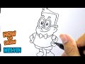 How to Draw Melvin Sneedly | Drawing Captain Underpants