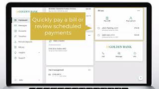 Online Banking Dashboard Overview