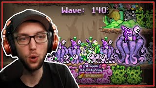 Tower Defense WORLD TOUR Continues SMASHING Wave 140 | Stream Vods | IdleOn