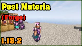 Post Materia Mod 1.18.2 \u0026 How To Install for Minecraft