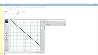 WebAssign Graphing Tool