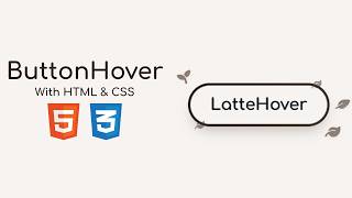 Clean Button Hover Effect in HTML & CSS (Short & Easy)