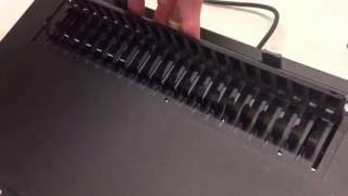 GBC P2600 Electric Comb Bind Closer Working Video Demo