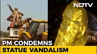PM Modi Strongly Disapproves Tit-For-Tat Vandalism Of Statues