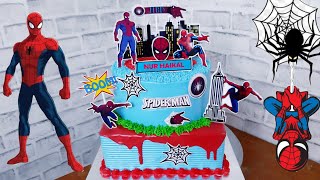 Kue Ulang Tahun SPIDERMAN BERTINGKAT #Cake spiderman