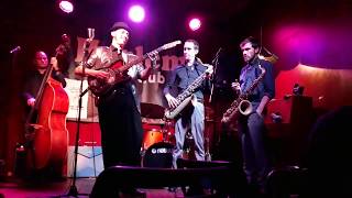 MOONSHINE.  CHINO \u0026 THE BIG BET + SAX ATTACK. Harlem Jazz Club. Barcelona. 24/11/2017.