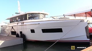 2020 Sirena 58 Coupe - Walkaround Tour - Debut at 2020 Miami Yacht Show