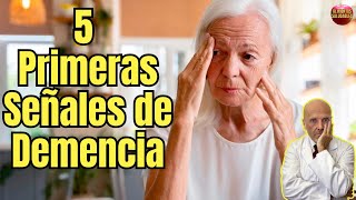 🆘 CINCO SINTOMAS TEMPRANOS DE DEMENCIA SENIL 🆘