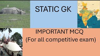 static gk for all competitive exams