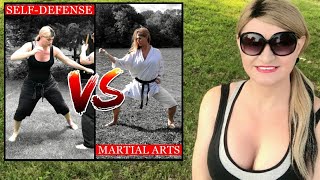 Learning Self Defense Techniques vs Martial Arts Training - Which Is Better?