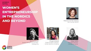 NORDIC TALKS - Women's Entrepreneurship in the Nordics and Beyond 19th May