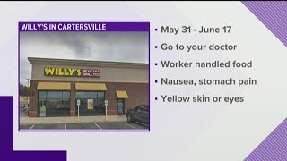 Georgia restaurant employee worked while infected with hepatitis A