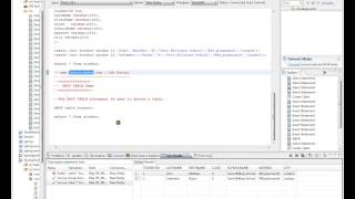 DROP TABLE SQL QUERY DEMO