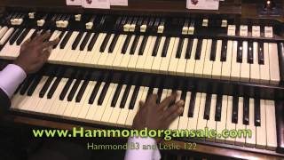 Hammond B3 and Leslie 122