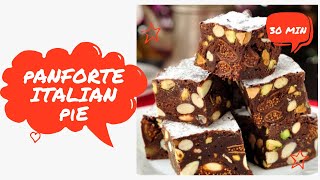 Получается  с первого раза! Панфорте ( рождественский пирог)/Panforte (Italian Christmas cake)