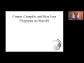 Daniel Liang Java Section 1.8 Compile and run Java Programs on Mac Console Terminal
