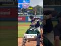 Player hits teammate with 110mph 🔥