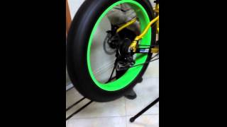 How to assemble and pack the 26 inch fat tyre snow mountain bike