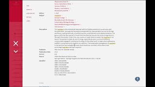 Exploring the catalog