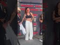 cris cyborg roars at cat zingano during intense face off bellator 300