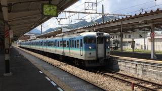 115系 C14編成 大月駅発車