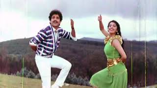 O Baby Nee Meeda HD Video Song | Vikki Dada Telugu Movie | Nagarjuna, Juhi Chawla, Radha