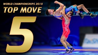Top 5 Move World Championships 2019  | WRESTLING