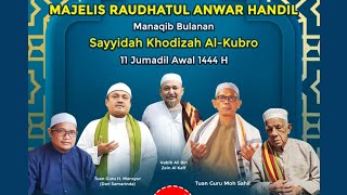 Ceramah lucu Guru KH Mansur Majelis Raudhatul Anwar Handil Manakib Siti Khadijah Al Kubro