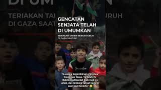 Teriakan Takbir Menggema di Palestina.