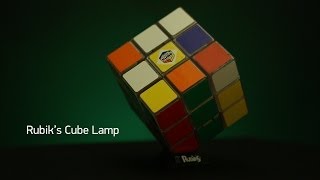 Rubik's Cube Lamp from ThinkGeek