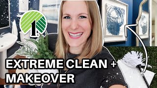 ULTIMATE CLEAN + HOME MAKEOVER WITH ME! 🌟 7 tricks to save time + money!
