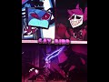 alastor and vox vs hazbin hotel and helluva boss hazbinhotel helluvaboss shorts